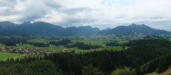 Archiv Foto Webcam Ausblick Burgruine Eisenberg 13:00