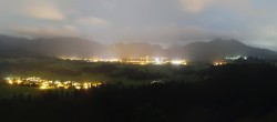 Archiv Foto Webcam Ausblick Burgruine Eisenberg 23:00