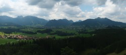 Archiv Foto Webcam Ausblick Burgruine Eisenberg 11:00