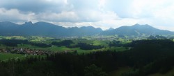 Archiv Foto Webcam Ausblick Burgruine Eisenberg 15:00