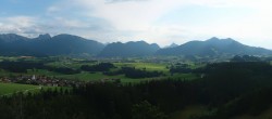 Archiv Foto Webcam Ausblick Burgruine Eisenberg 17:00