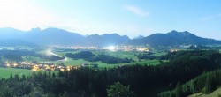 Archiv Foto Webcam Ausblick Burgruine Eisenberg 01:00