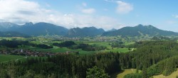 Archiv Foto Webcam Ausblick Burgruine Eisenberg 09:00
