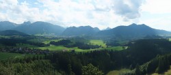 Archiv Foto Webcam Ausblick Burgruine Eisenberg 15:00