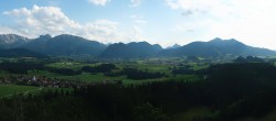 Archiv Foto Webcam Ausblick Burgruine Eisenberg 17:00