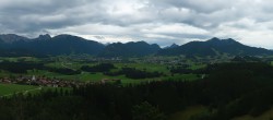 Archiv Foto Webcam Ausblick Burgruine Eisenberg 13:00