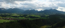 Archiv Foto Webcam Ausblick Burgruine Eisenberg 17:00