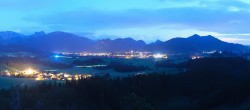 Archiv Foto Webcam Ausblick Burgruine Eisenberg 21:00