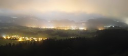 Archiv Foto Webcam Ausblick Burgruine Eisenberg 01:00