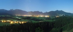 Archiv Foto Webcam Ausblick Burgruine Eisenberg 01:00