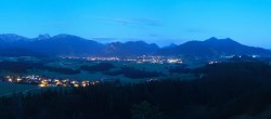 Archiv Foto Webcam Ausblick Burgruine Eisenberg 03:00