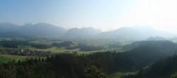 Archiv Foto Webcam Ausblick Burgruine Eisenberg 17:00