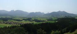 Archiv Foto Webcam Ausblick Burgruine Eisenberg 13:00