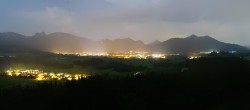 Archiv Foto Webcam Ausblick Burgruine Eisenberg 23:00