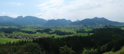 Archiv Foto Webcam Ausblick Burgruine Eisenberg 13:00