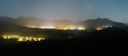 Archiv Foto Webcam Ausblick Burgruine Eisenberg 01:00