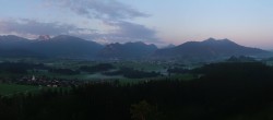 Archiv Foto Webcam Ausblick Burgruine Eisenberg 05:00