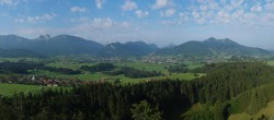 Archiv Foto Webcam Ausblick Burgruine Eisenberg 07:00