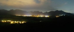 Archiv Foto Webcam Ausblick Burgruine Eisenberg 23:00