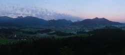 Archiv Foto Webcam Ausblick Burgruine Eisenberg 05:00