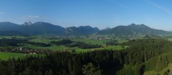 Archiv Foto Webcam Ausblick Burgruine Eisenberg 07:00