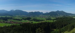Archiv Foto Webcam Ausblick Burgruine Eisenberg 09:00