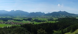 Archiv Foto Webcam Ausblick Burgruine Eisenberg 11:00