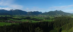 Archiv Foto Webcam Ausblick Burgruine Eisenberg 07:00