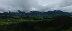 Archiv Foto Webcam Ausblick Burgruine Eisenberg 12:00