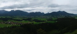 Archiv Foto Webcam Ausblick Burgruine Eisenberg 12:00