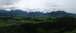 Archiv Foto Webcam Ausblick Burgruine Eisenberg 13:00