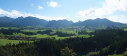 Archiv Foto Webcam Ausblick Burgruine Eisenberg 15:00