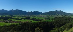 Archiv Foto Webcam Ausblick Burgruine Eisenberg 09:00