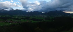 Archiv Foto Webcam Ausblick Burgruine Eisenberg 17:00