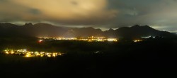 Archiv Foto Webcam Ausblick Burgruine Eisenberg 23:00