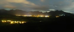Archiv Foto Webcam Ausblick Burgruine Eisenberg 01:00