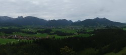 Archiv Foto Webcam Ausblick Burgruine Eisenberg 11:00
