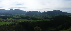 Archiv Foto Webcam Ausblick Burgruine Eisenberg 13:00