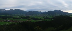 Archiv Foto Webcam Ausblick Burgruine Eisenberg 17:00
