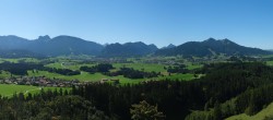Archiv Foto Webcam Ausblick Burgruine Eisenberg 11:00