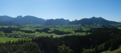 Archiv Foto Webcam Ausblick Burgruine Eisenberg 13:00