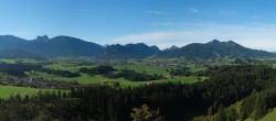 Archiv Foto Webcam Ausblick Burgruine Eisenberg 09:00