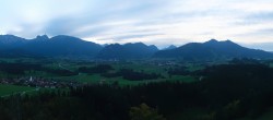 Archiv Foto Webcam Ausblick Burgruine Eisenberg 17:00