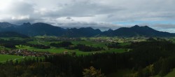 Archiv Foto Webcam Ausblick Burgruine Eisenberg 09:00