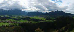 Archiv Foto Webcam Ausblick Burgruine Eisenberg 13:00