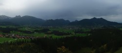 Archiv Foto Webcam Ausblick Burgruine Eisenberg 15:00