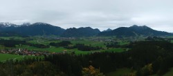 Archiv Foto Webcam Ausblick Burgruine Eisenberg 08:00