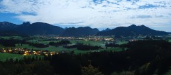 Archiv Foto Webcam Ausblick Burgruine Eisenberg 03:00