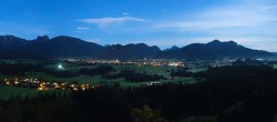Archiv Foto Webcam Ausblick Burgruine Eisenberg 05:00