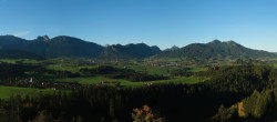 Archiv Foto Webcam Ausblick Burgruine Eisenberg 07:00